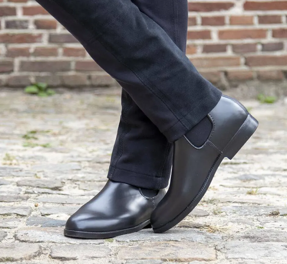 HKM Jodhpurgummistiefel -soft/weit- mit Elastikeinsatz