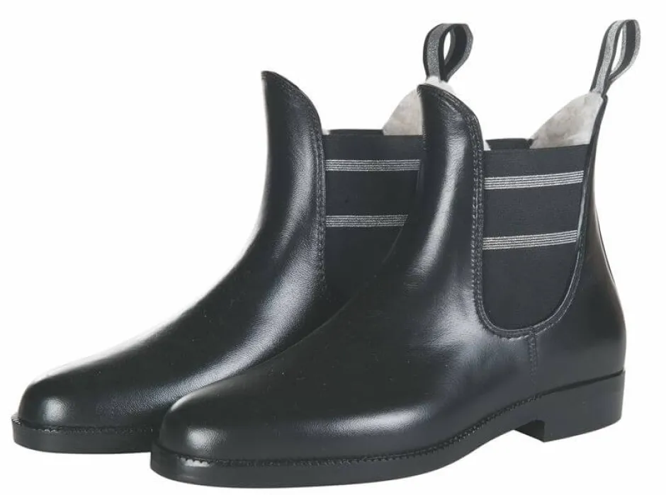 HKM Jodhpurgummistiefel -Style Lurex- mit Teddyfutter