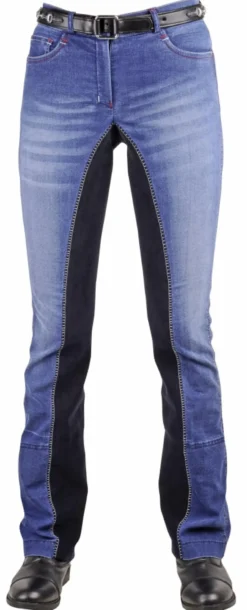 HKM Jodhpur Reithose -Summer Denim-