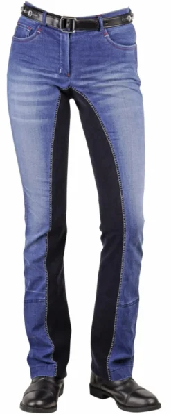 HKM Jodhpur Reithose -Summer Denim-