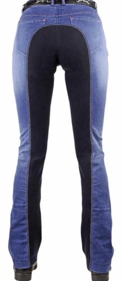 HKM Jodhpur Reithose -Summer Denim-