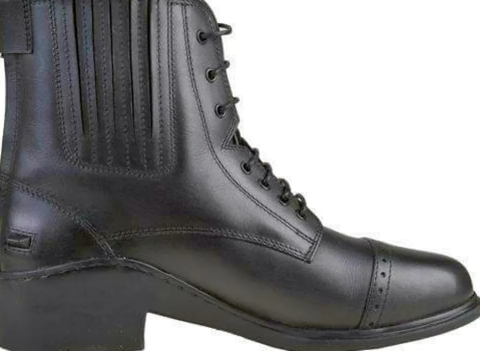 HKM Jodhpurstiefel mit Schnürsenkel/Reißverschluss -Profi-