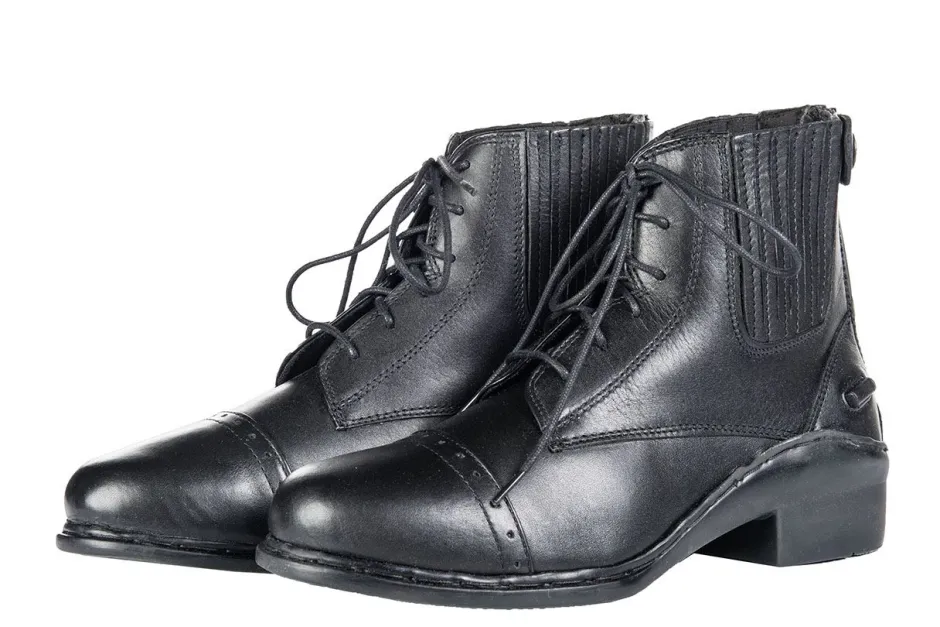 HKM Jodhpurstiefel mit Schnürsenkel/Reißverschluss -Profi-