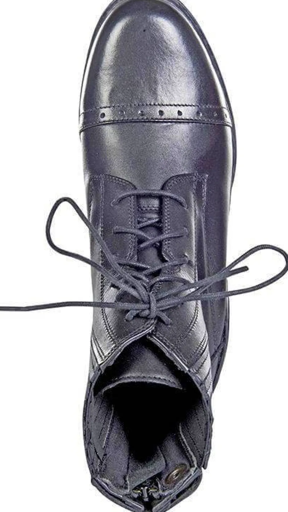 HKM Jodhpurstiefel mit Schnürsenkel/Reißverschluss -Profi-