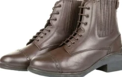 HKM Jodhpurstiefel mit Schnürsenkel/Reißverschluss -Profi-