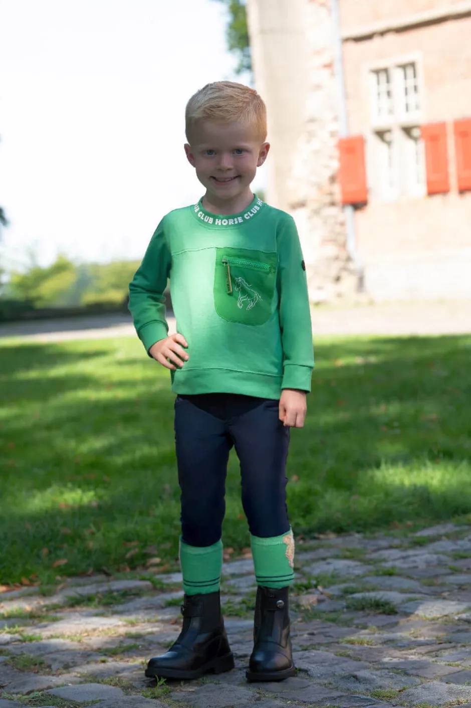 HKM KIDS Reithose -Maui- Silikon-Vollbesatz