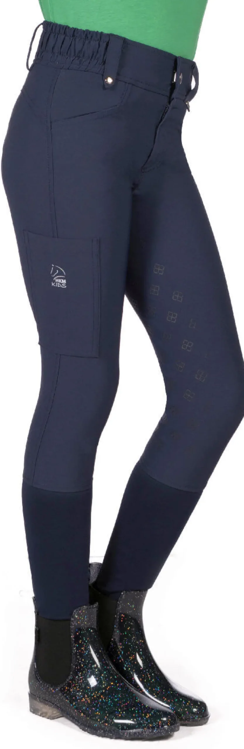 HKM KIDS Reithose -Maui- Silikon-Vollbesatz