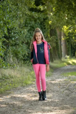 HKM KIDS Reitleggings -Maui- Silikon-Vollbesatz