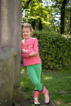 HKM KIDS Reitleggings -Maui- Silikon-Vollbesatz