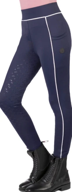 HKM KIDS Reitleggings -Maui- Silikon-Vollbesatz