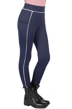 HKM KIDS Reitleggings -Maui- Silikon-Vollbesatz