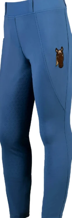 HKM Kids Reitleggings -Mia- Silikon-Vollbesatz