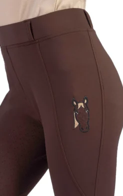 HKM Kids Reitleggings -Mia- Silikon-Vollbesatz