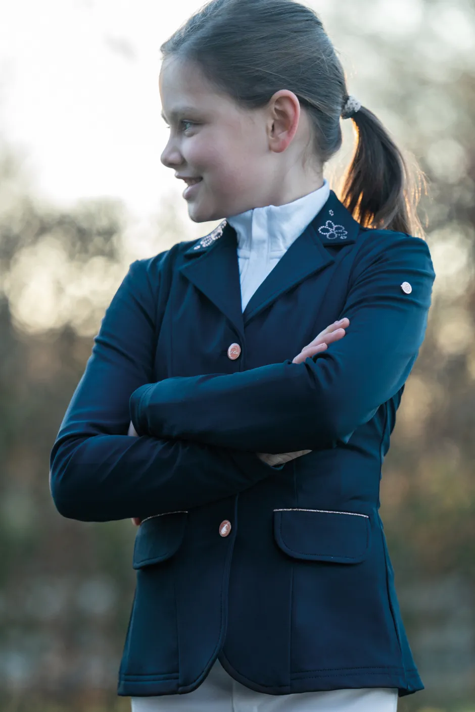 HKM Kids Turnierjacket -Flora Kids-
