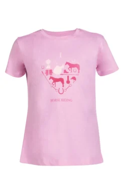 HKM Kinder-T-Shirt -I love horse riding-