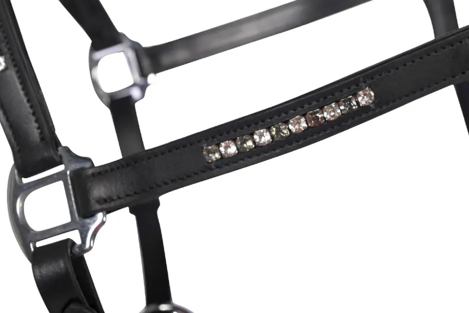 HKM Lederhalfter -Sparkle-
