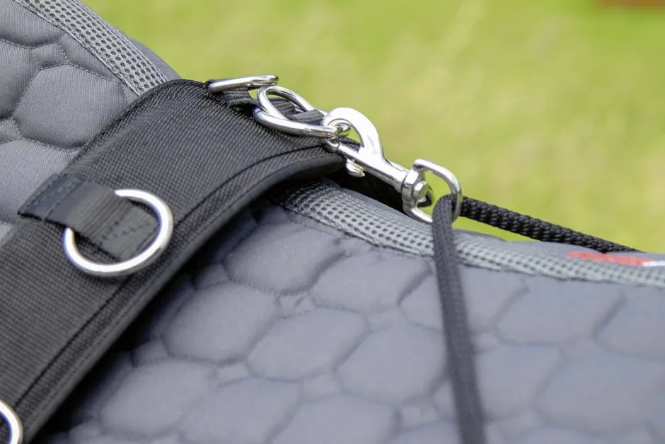 HKM Longiersystem, Vollblut/Warmblut, schwarz