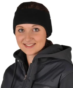 HKM Ohrwärmer aus Fleece, unisize, schwarz