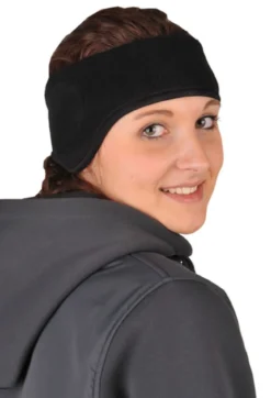 HKM Ohrwärmer aus Fleece, unisize, schwarz