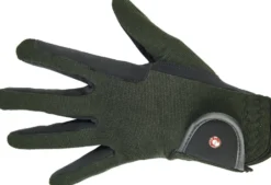 HKM PRO-TEAM Reithandschuh -Professional Nubuk Lederimitat-