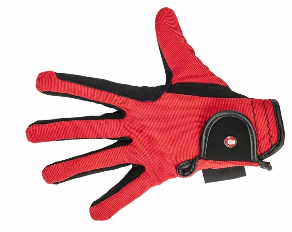 HKM PRO-TEAM Reithandschuh -Professional Nubuk Lederimitat-