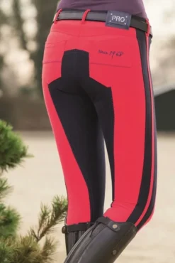 HKM PRO-TEAM Reithose -Boston- Dreiviertel Alos Besatz
