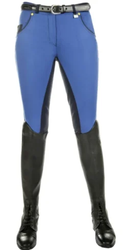 HKM PRO-TEAM Reithose -Flash- Dreiviertel Silikonbesatz