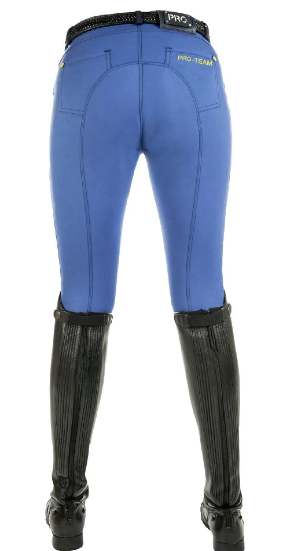 HKM PRO-TEAM Reithose -Flash- Silikon Kniebesatz