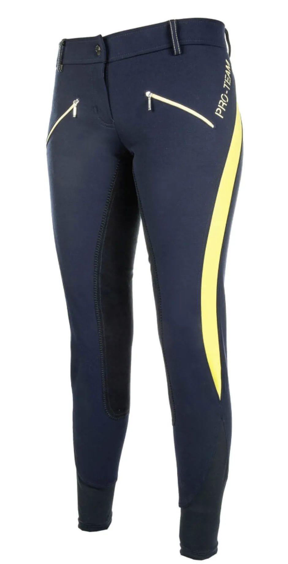HKM PRO-TEAM Reithose -Flash- Sport Dreiviertel Alos Besatz