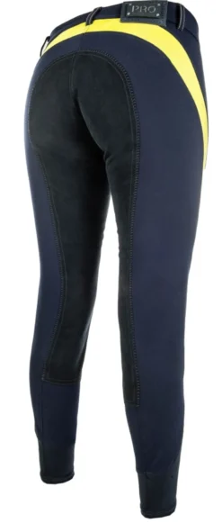 HKM PRO-TEAM Reithose -Flash- Sport Dreiviertel Alos Besatz
