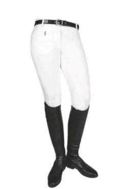 HKM PRO-TEAM Reithose -Global Team- SPORTY Dreiviertel Alos Besatz
