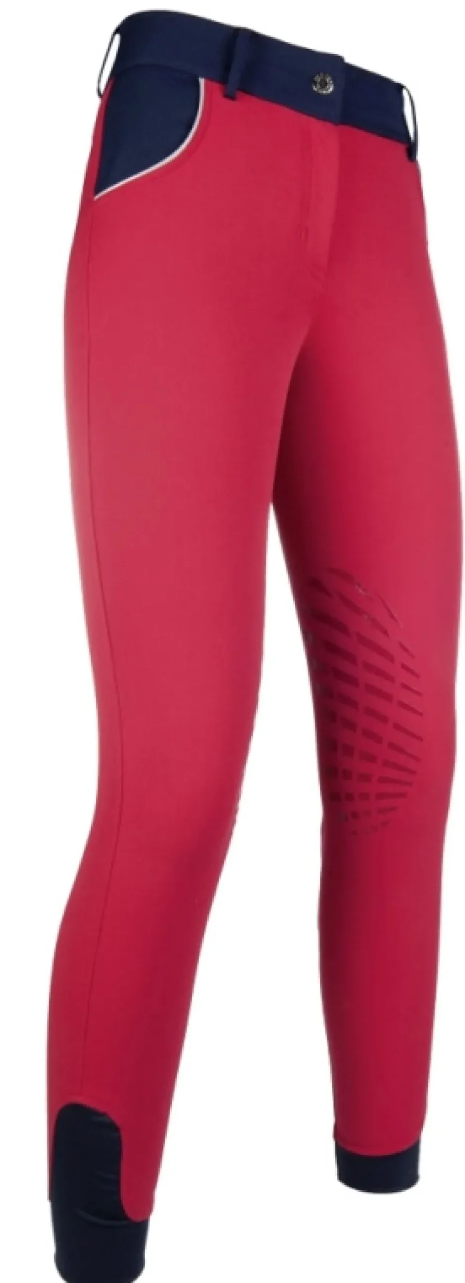 HKM PRO-TEAM Reithose -Hickstead ZOE- Silikon-Kniebesatz
