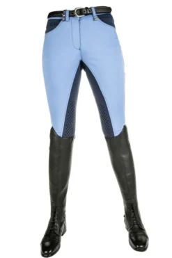 HKM PRO-TEAM Reithose -International- Silikon Kniebesatz