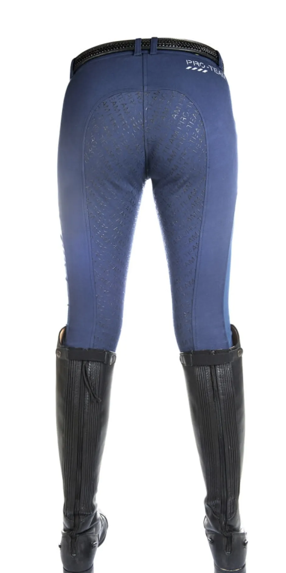 HKM PRO-TEAM Reithose -Neon Sports- Dreiviertel Silikon Besatz
