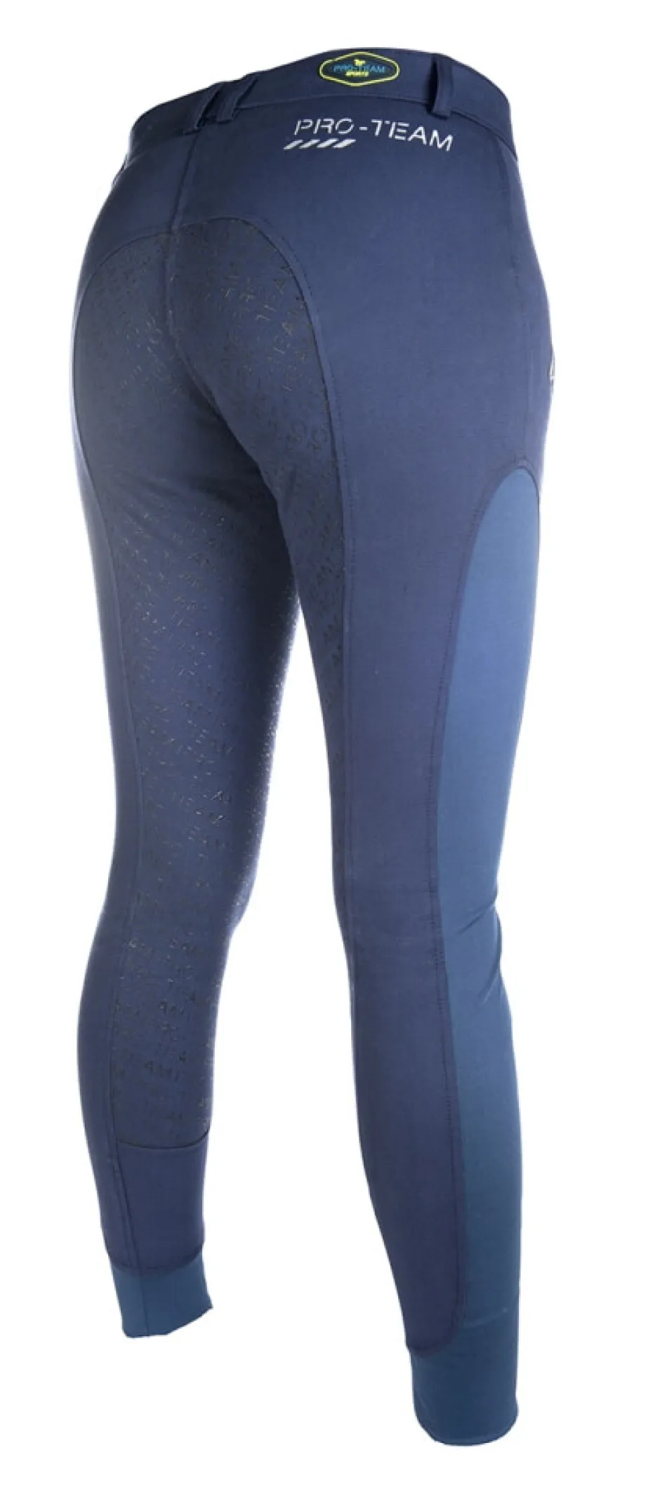 HKM PRO-TEAM Reithose -Neon Sports- Dreiviertel Silikon Besatz