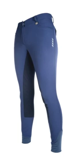 HKM PRO-TEAM Reithose -Neon Sports- Dreiviertel Alos Besatz