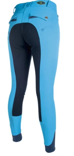 HKM PRO-TEAM Reithose -Neon Sports- Dreiviertel Alos Besatz