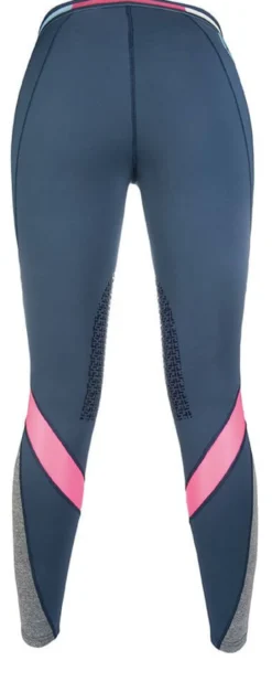 HKM PRO-TEAM Reitleggings -Active 19- Silikon-Kniebesatz
