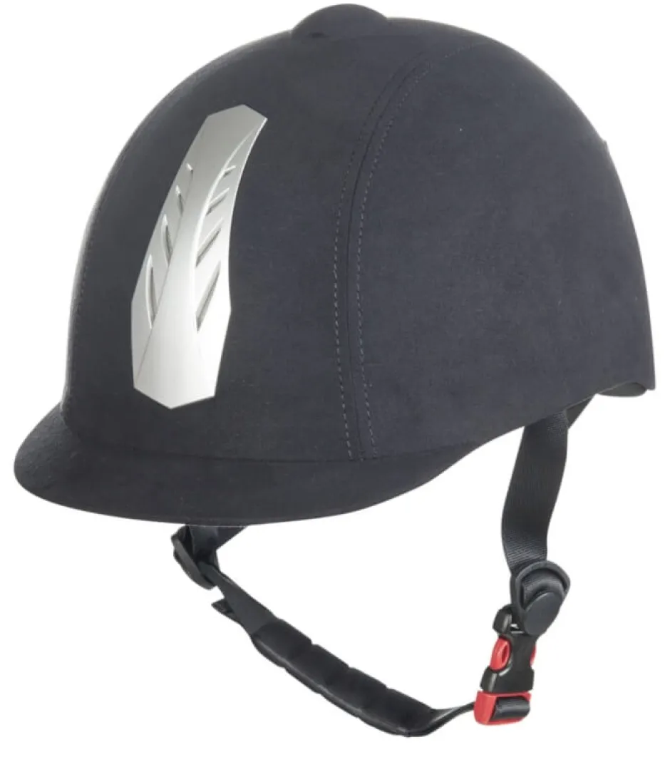 HKM Reithelm -New Air Stripe- mit Einstellrad