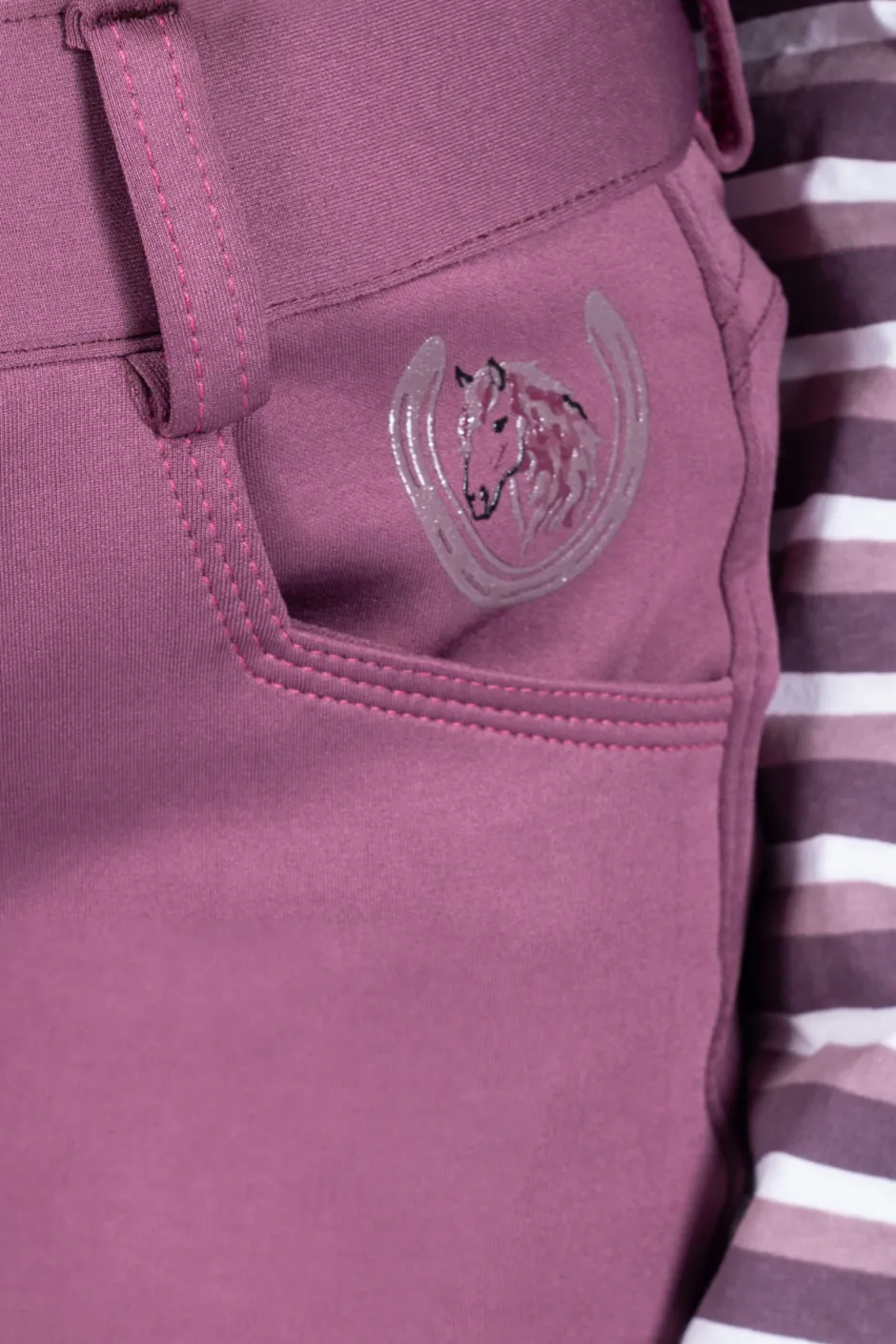 HKM Reithose -Alva- Silikon-Vollbesatz