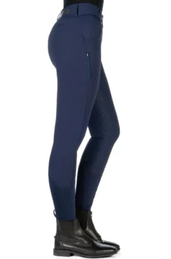 HKM Reithose -Ari Mid Rise- Silikon-Vollbesatz