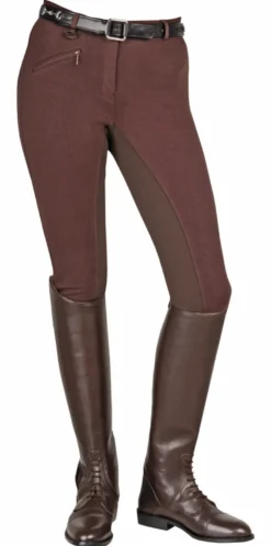 HKM Reithose -Basic Belmtex Grip- Dreiviertel Besatz