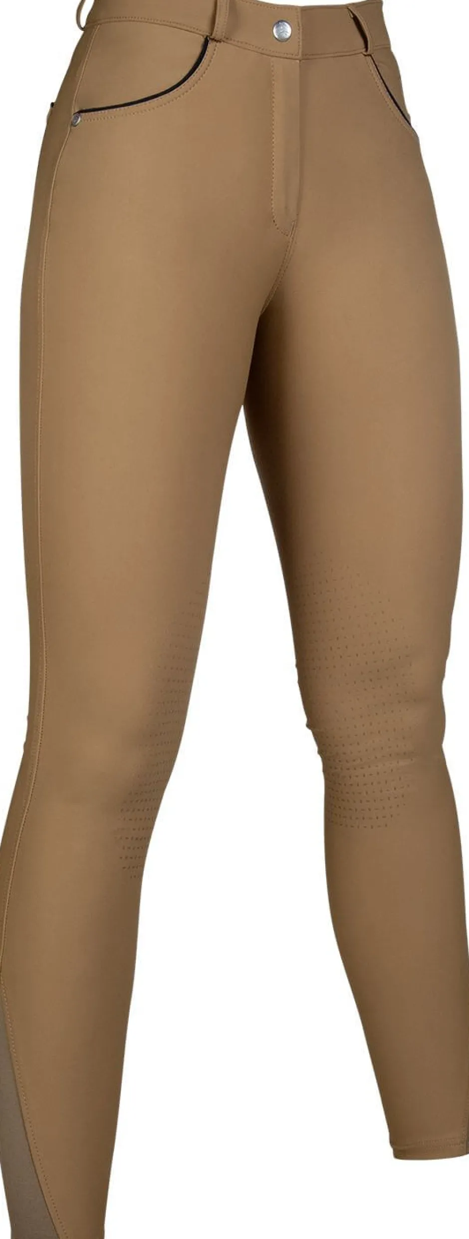 HKM Reithose -Beagle- Silikon-Kniebesatz