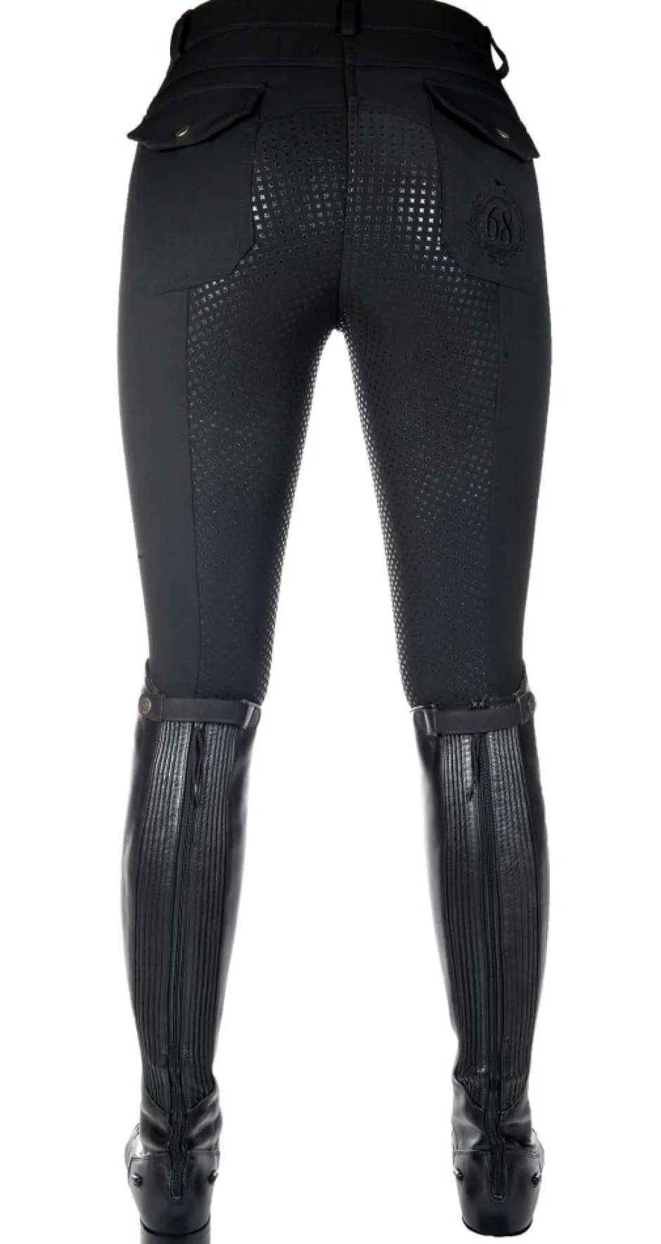 HKM Reithose -Cargo- Silikon Vollbesatz