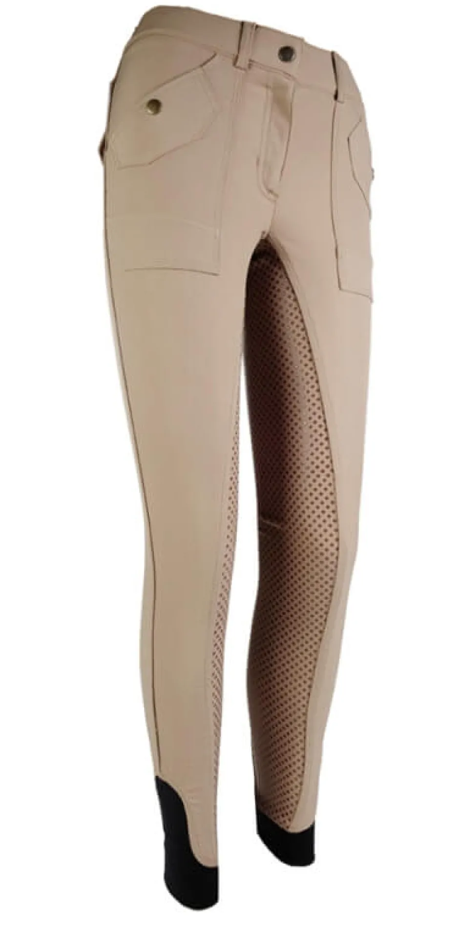 HKM Reithose -Cargo- Silikon Vollbesatz