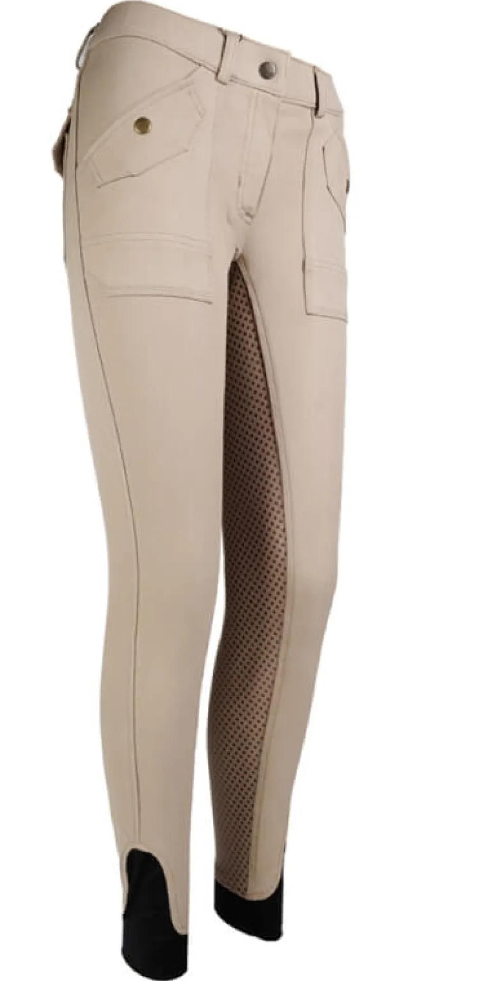 HKM Reithose -Cargo- Silikon Vollbesatz