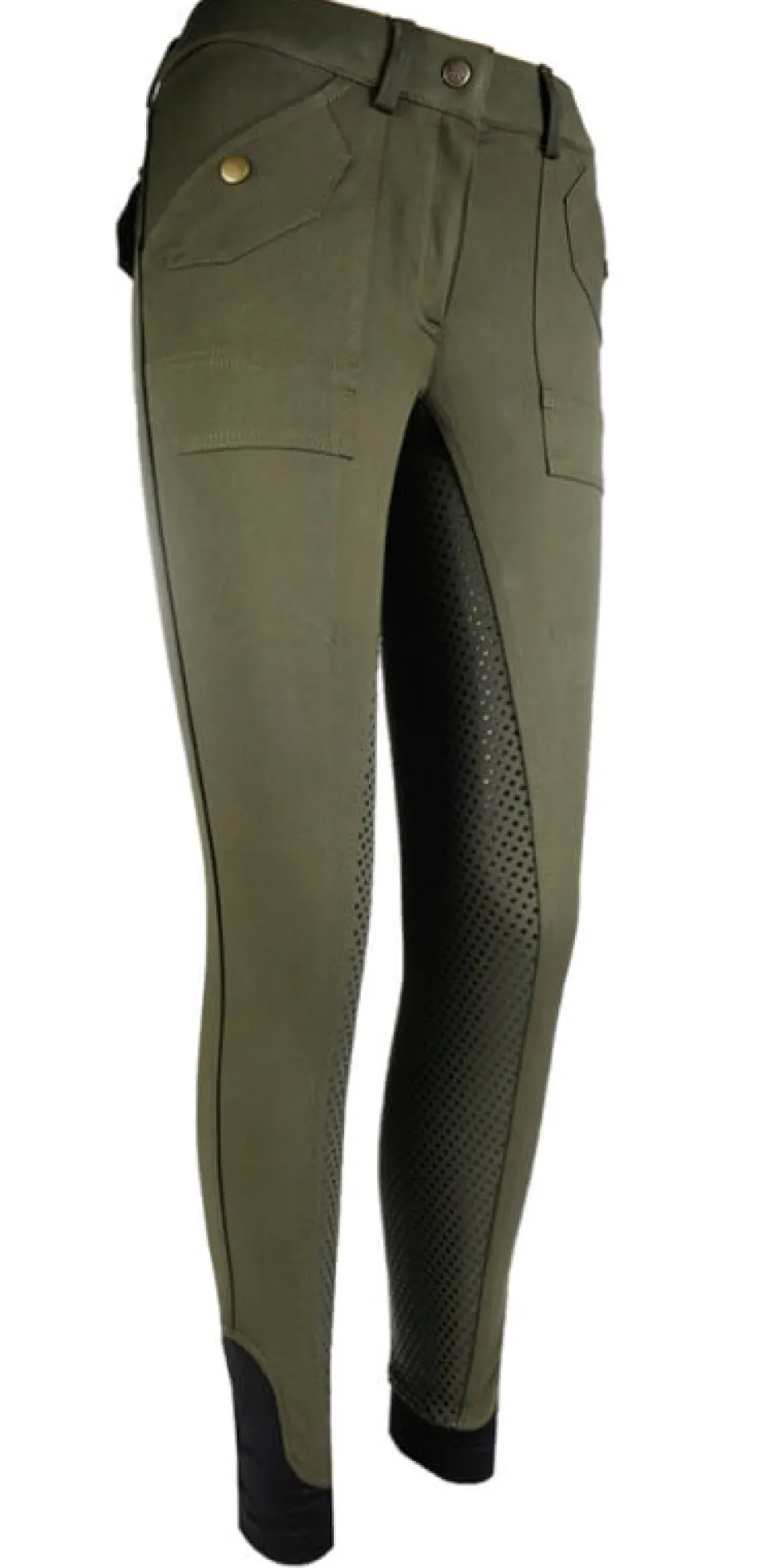 HKM Reithose -Cargo- Silikon Vollbesatz