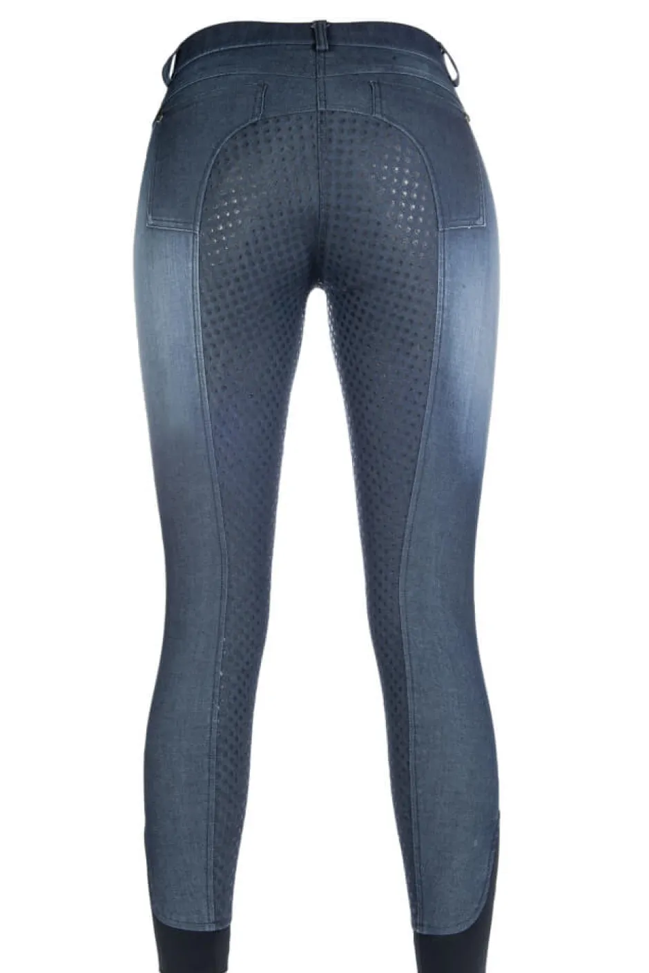 HKM Reithose -Hard Used- Silikon-Vollbesatz