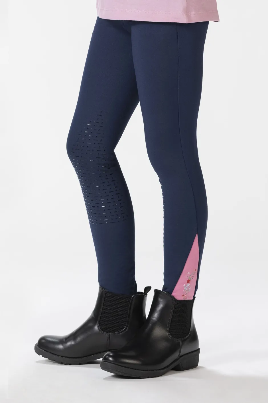 HKM Reithose -Horse Spirit- Silikon-Kniebesatz