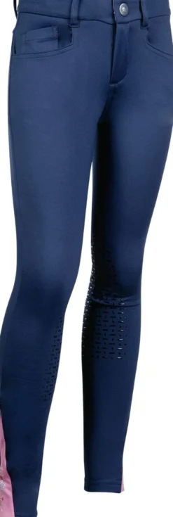 HKM Reithose -Horse Spirit- Silikon-Kniebesatz